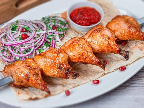 Шашлык из курицы (Голень) — Шашлык, доставка по Долгопрудному