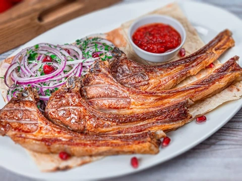 Шашлык из баранины (Корейка) — Шашлык, доставка по Долгопрудному